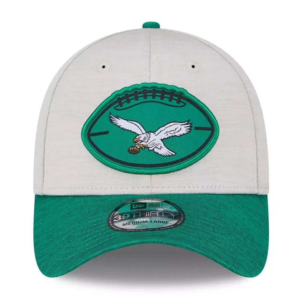 New Era 39THIRTY Philadelphia Eagles 2024 M/L Sideline Historic Flex Hat UPS258